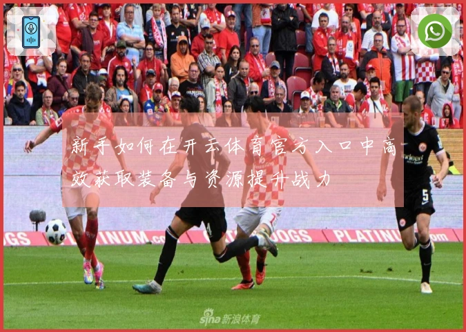 新手如何在开云体育官方入口中高效获取装备与资源提升战力